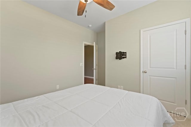 7 Saddle St N, Savannah, GA 31407 - bedroom with ceiling fan