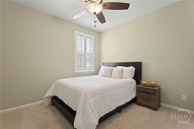 7 Saddle St N, Savannah, GA 31407 - carpeted bedroom with baseboards and a ceiling fan