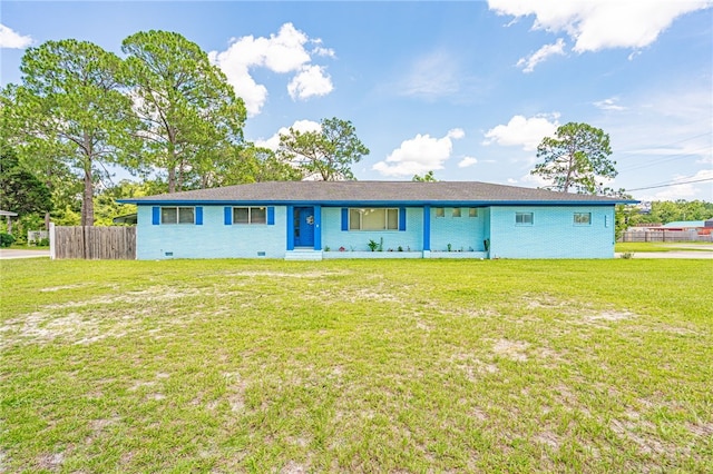 124 Drennon Dr, Jesup, GA 31545 - ranch-style house with crawl space