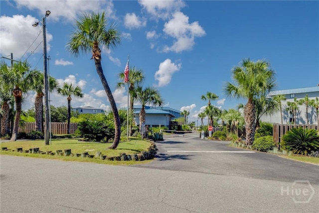 1217 Bay St Unit 109B, Tybee Island, GA 31328 - view of asphalt road with street lighting