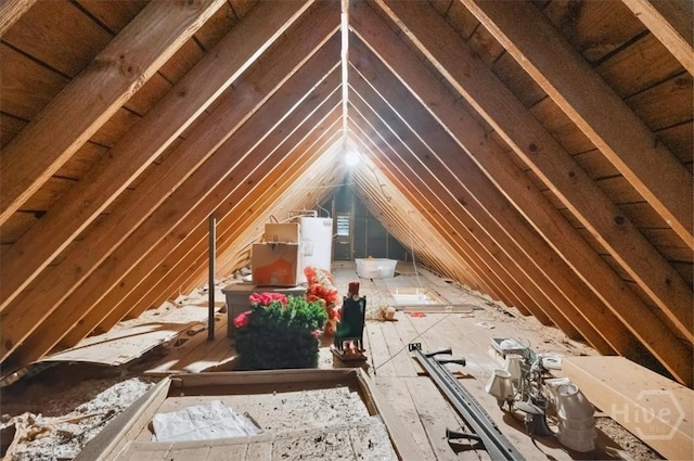 308 E 55th St, Savannah, GA 31405 - view of unfinished attic
