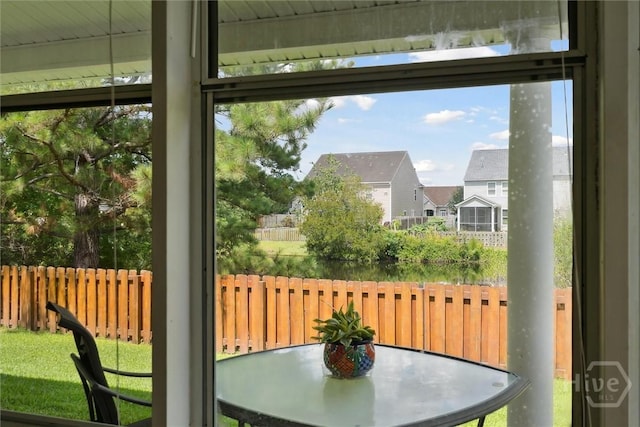 7 River Rock Rd, Savannah, GA 31419 - view of unfurnished sunroom