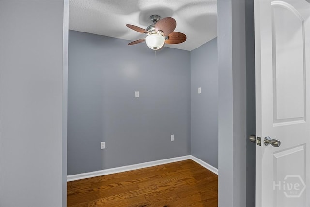 2 Brandle Cv, Savannah, GA 31405 - unfurnished room with ceiling fan and dark wood-style flooring