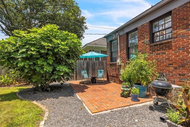 217 E 54th St, Savannah, GA 31405 - view of patio / terrace with grilling area