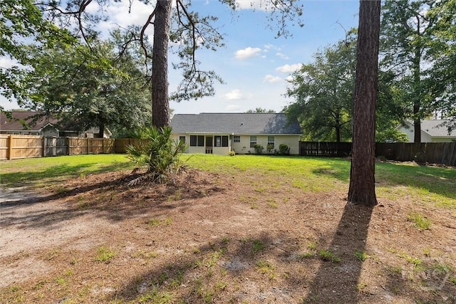 281 Barrister Cir, Guyton, GA 31312 - back of house featuring a fenced backyard