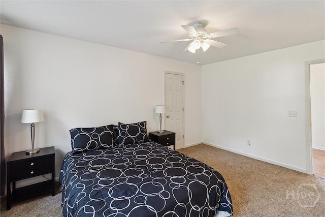 281 Barrister Cir, Guyton, GA 31312 - bedroom featuring carpet floors and ceiling fan