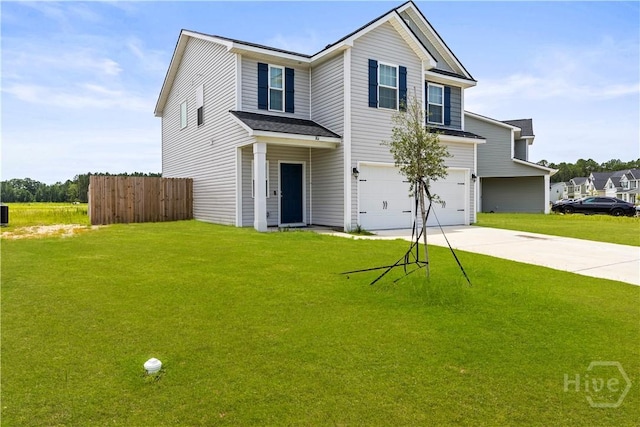 1161 Turpentine Trl, Hinesville, GA 31313 - view of front of house with an attached garage and driveway