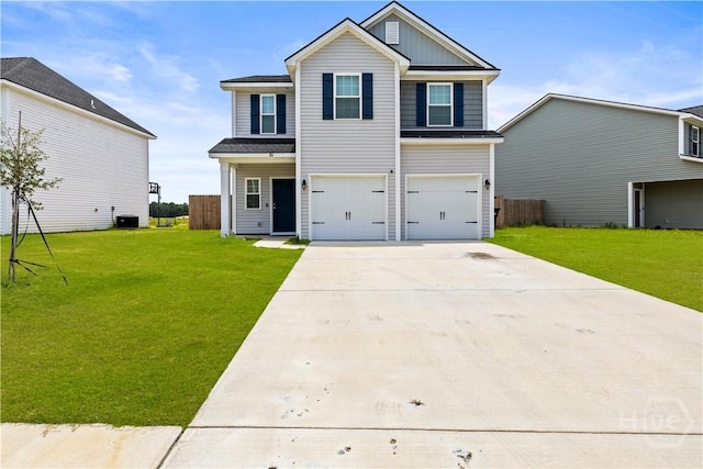 1161 Turpentine Trl, Hinesville, GA 31313 - view of front of home featuring board and batten siding, concrete driveway, and a garage