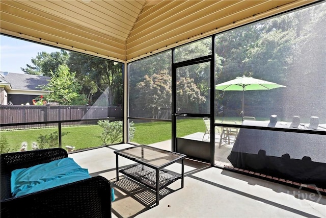 72 Roswell Trl, Richmond Hill, GA 31324 - sunroom / solarium with plenty of natural light and outdoor lounge area