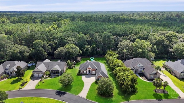 72 Roswell Trl, Richmond Hill, GA 31324 - aerial perspective of suburban area with a forest