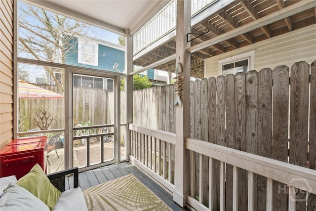 529 E Broad St, Savannah, GA 31401 - view of sunroom / solarium