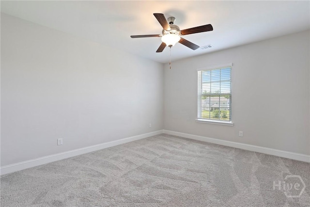 131 Guana Ln, Bloomingdale, GA 31302 - unfurnished room featuring light colored carpet and ceiling fan
