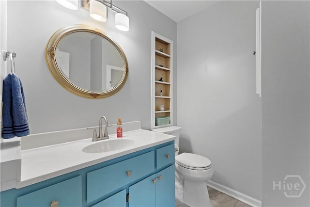 505 Pointe N Dr, Savannah, GA 31410 - bathroom featuring vanity and built in features