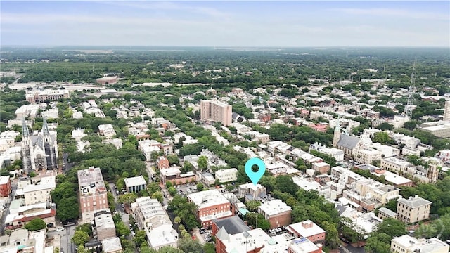 24 E Jones St, Savannah, GA 31401 - drone / aerial view