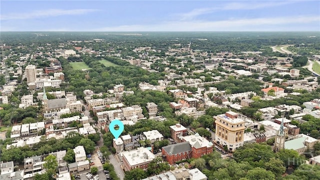 24 E Jones St, Savannah, GA 31401 - drone / aerial view