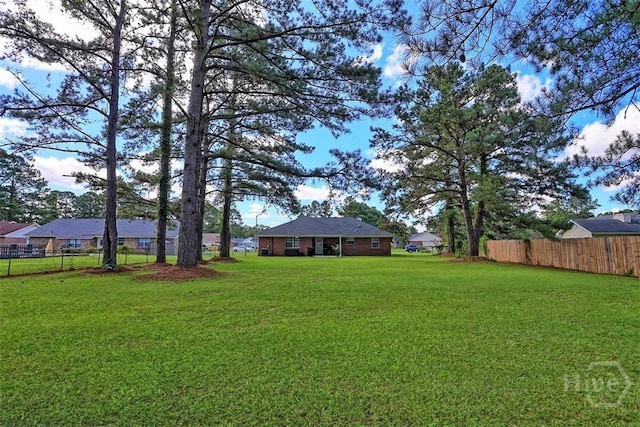 198 Jennifer Cir, Rincon, GA 31326 - view of yard