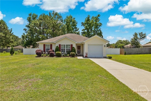 5 Winston Dr, Guyton, GA 31312 - ranch-style house with an attached garage and concrete driveway