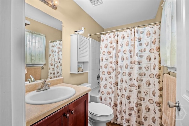 5 Winston Dr, Guyton, GA 31312 - bathroom featuring vanity and shower / bath combination with curtain
