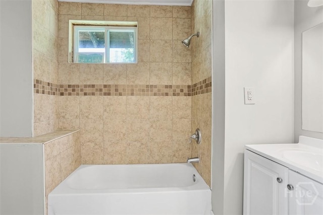 1104 E 40th St, Savannah, GA 31404 - full bathroom featuring vanity and shower / washtub combination