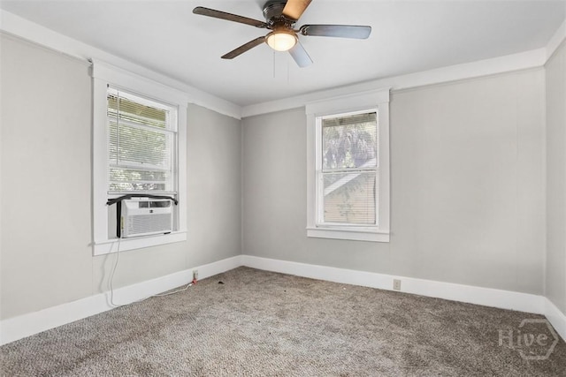 1104 E 40th St, Savannah, GA 31404 - spare room with carpet, healthy amount of natural light, and cooling unit