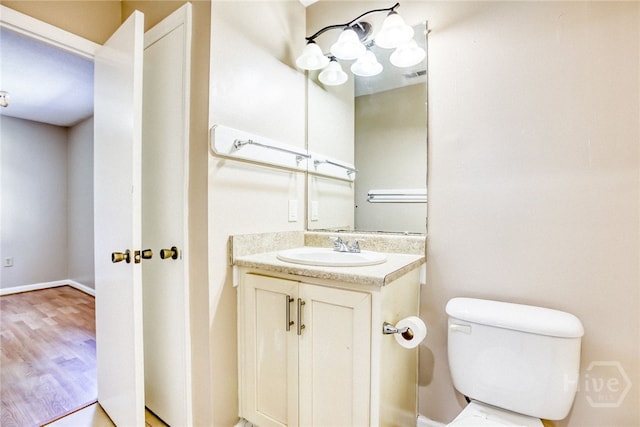 117 Fox Chase Rd, Savannah, GA 31406 - bathroom with vanity and wood finished floors