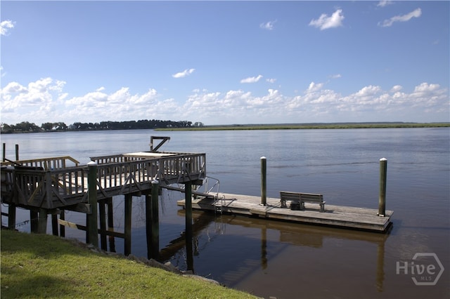 2766 Fort Mcallister Rd, Richmond Hill, GA 31324 - dock area featuring a water view