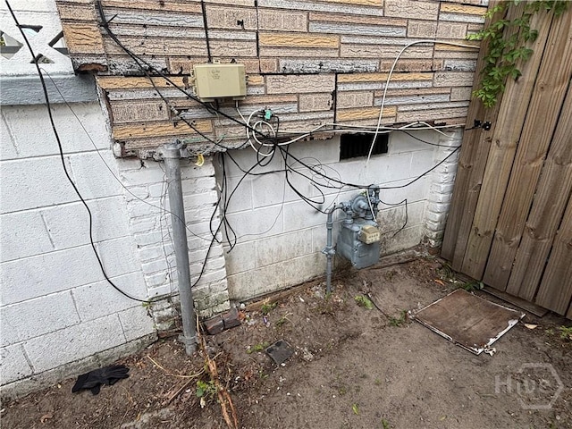 710 W 38th St, Savannah, GA 31415 - exterior view of gas meter
