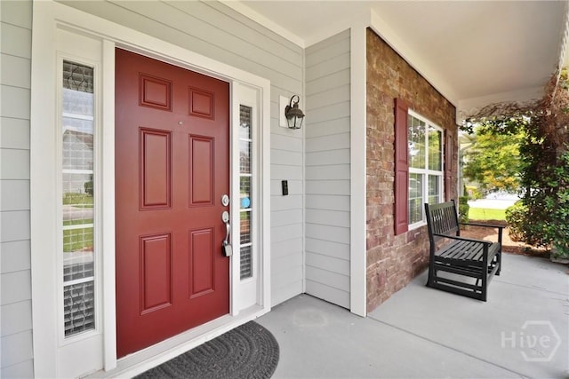 5 Olde Gate Ct, Pooler, GA 31322 - property entrance featuring a porch and stone siding