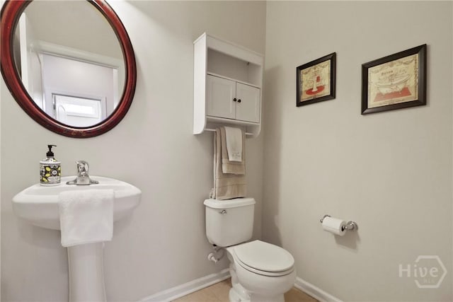5 Olde Gate Ct, Pooler, GA 31322 - half bath featuring baseboards and tile patterned floors