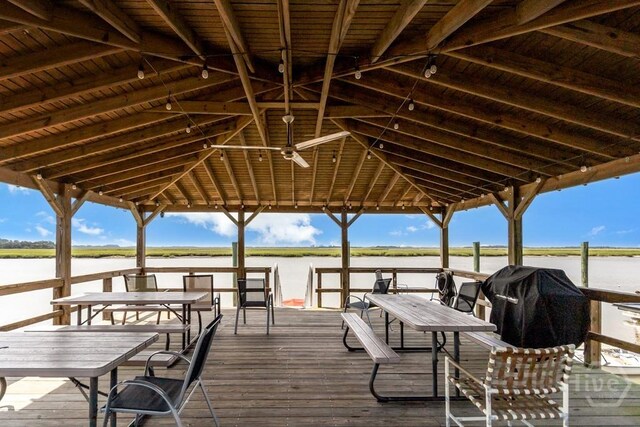115 Coquena Cir E, Savannah, GA 31410 - dock with a water view