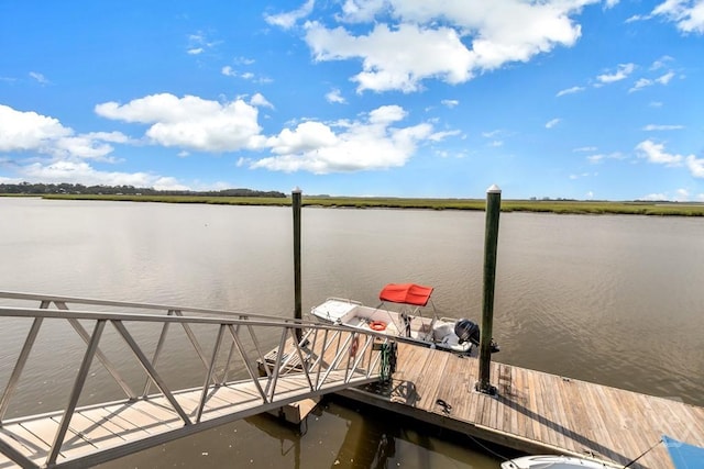 115 Coquena Cir E, Savannah, GA 31410 - dock area featuring a water view