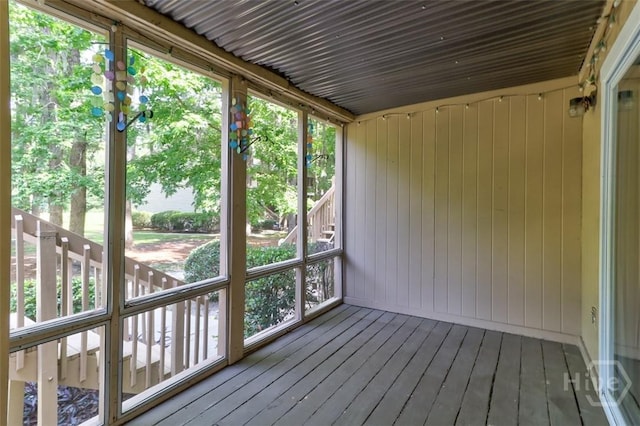 401 N Cromwell Rd Unit Q2, Savannah, GA 31410 - view of unfurnished sunroom