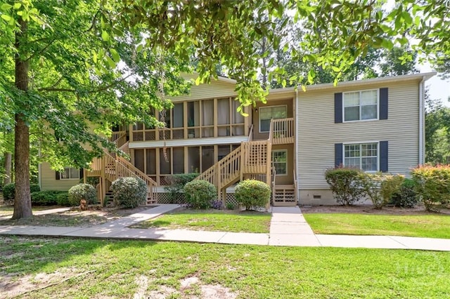 401 N Cromwell Rd Unit Q2, Savannah, GA 31410 - view of property featuring stairway