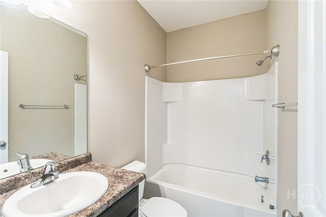 804 Barrington Dr, Hinesville, GA 31313 - bathroom featuring vanity and bathing tub / shower combination