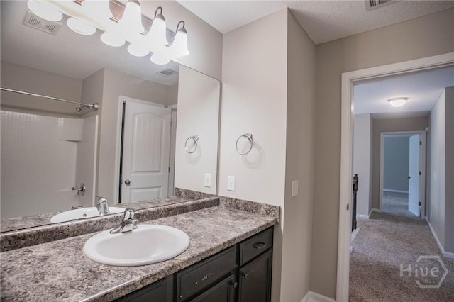 804 Barrington Dr, Hinesville, GA 31313 - bathroom featuring vanity and shower / tub combination