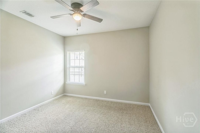 804 Barrington Dr, Hinesville, GA 31313 - carpeted empty room with ceiling fan and baseboards