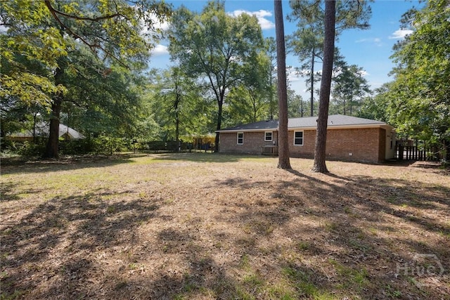 1021 Walnut Ct, Springfield, GA 31329 - view of fenced backyard