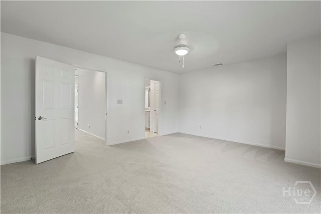 4 Tapestry Ln, Savannah, GA 31411 - unfurnished room with a ceiling fan and light colored carpet