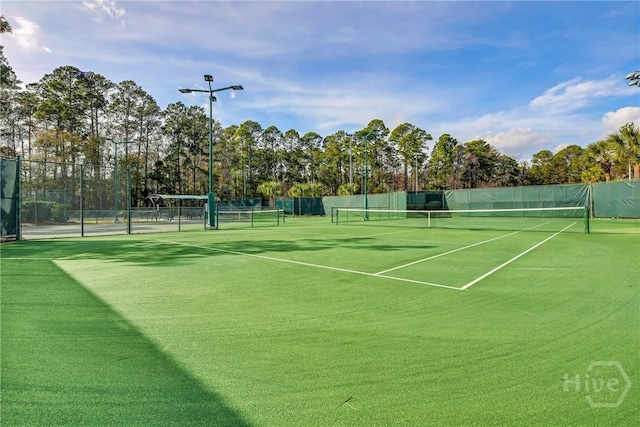 4 Tapestry Ln, Savannah, GA 31411 - view of tennis court