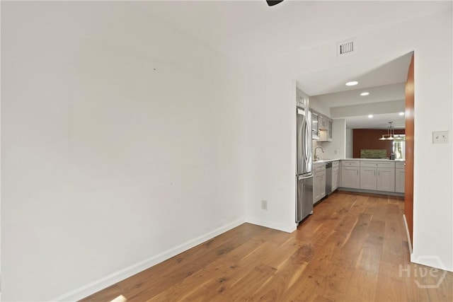 4 Tapestry Ln, Savannah, GA 31411 - unfurnished dining area with hardwood / wood-style floors and recessed lighting
