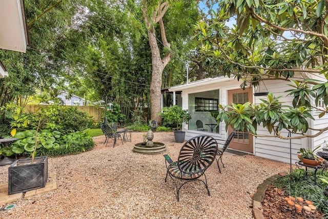 1226 E 50th St, Savannah, GA 31404 - view of yard featuring a patio area