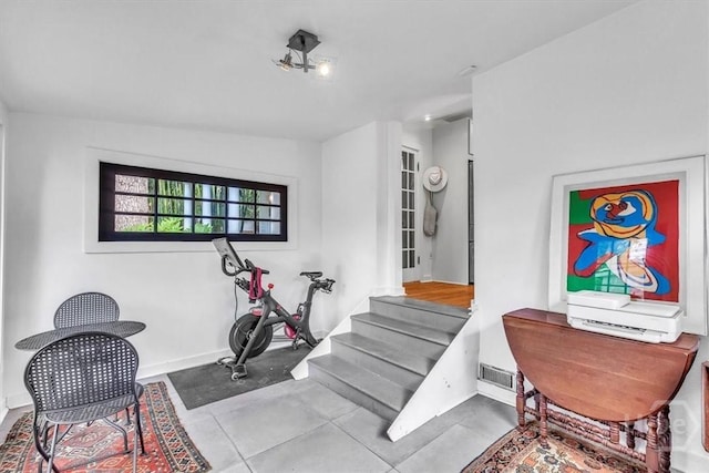 1226 E 50th St, Savannah, GA 31404 - workout room featuring baseboards