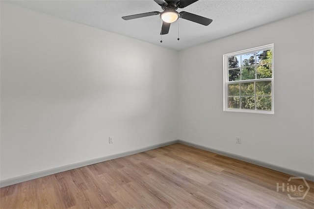 109 E Tietgen St, Pooler, GA 31322 - unfurnished room with light wood-style flooring and ceiling fan