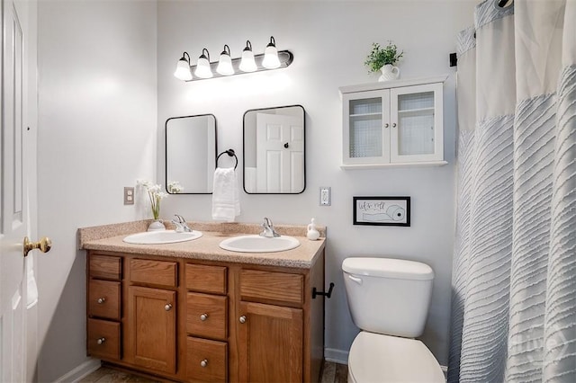 86 Fellwood Dr, Rincon, GA 31326 - full bathroom featuring double vanity and toilet