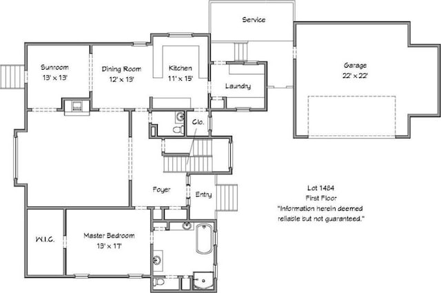 1 Hobcaw Ln, Savannah, GA 31411 - view of room layout