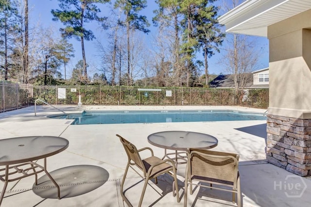 19 Travertine Cir, Savannah, GA 31419 - community pool featuring a patio area