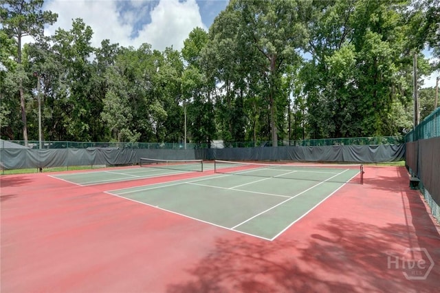 22 Red Fox Dr, Savannah, GA 31419 - view of tennis court with community basketball court