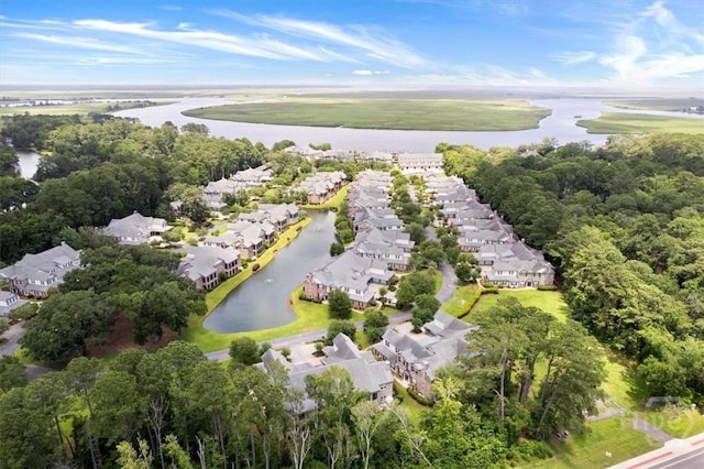 2604 River Oaks Dr Unit 2604, Richmond Hill, GA 31324 - aerial overview of property's location with a nearby body of water and nearby suburban area
