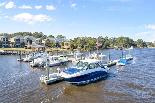 2604 River Oaks Dr Unit 2604, Richmond Hill, GA 31324 - dock area featuring a water view