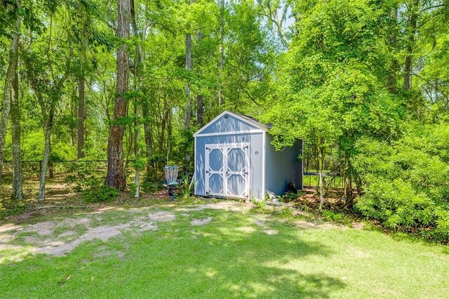 1652 Belle Island Rd, Richmond Hill, GA 31324 - view of shed